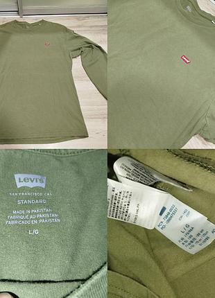 Лонгслив levis standard fit tee 2