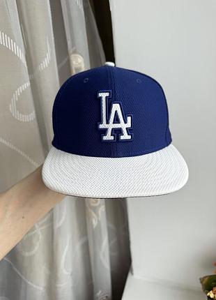 Кепка бейсболка new era mlb la los angeles dodgers кепка бейсболка закритого типу 57-58 кепка new era mlb nhl nba nfl