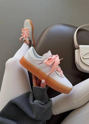 Кроссовки женские adidas samba platform