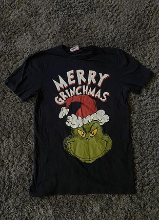 Футболка грінч merry grinchmas нова