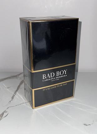 Чоловічі парфуми ✨bad boy✨carolina herrera духи шлейфові 80 мл