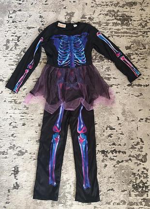 Костюм скелет хеллоуїн halloween