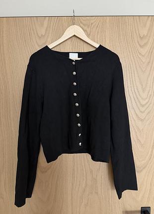 Кофта чорна h&m 5