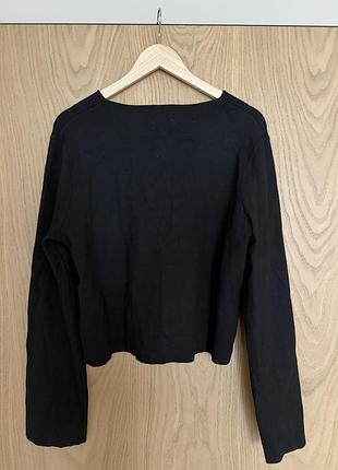 Кофта чорна h&m 4