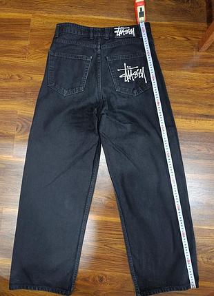 Джинси чоловічі stüssy широкі чорні