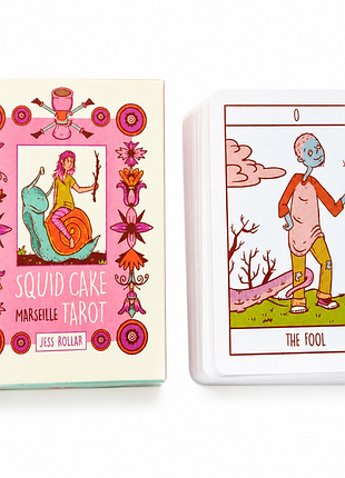 Карти таро марсельське таро кальмарів (squid cake marseille tarot)