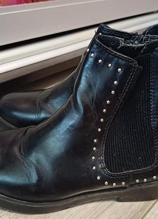 Детские ботильоны zara для девочек 3