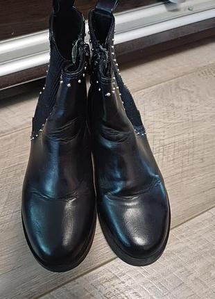 Детские ботильоны zara для девочек 5