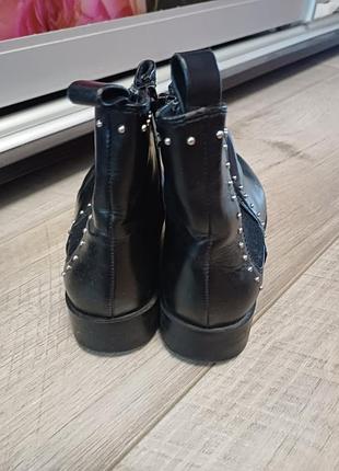 Детские ботильоны zara для девочек 4