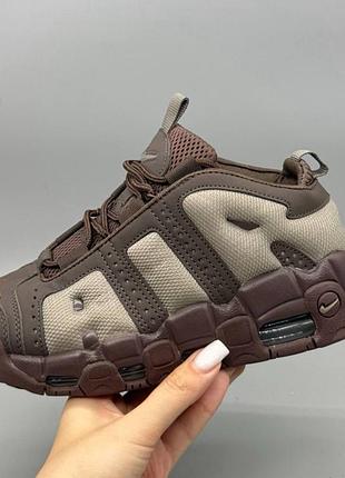 Nike air more uptempo low baroque brown nd