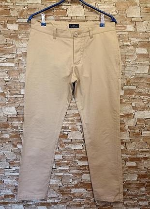 Чоловічі прямі брюки,колір кемел,бавовняні брюки, tailor store