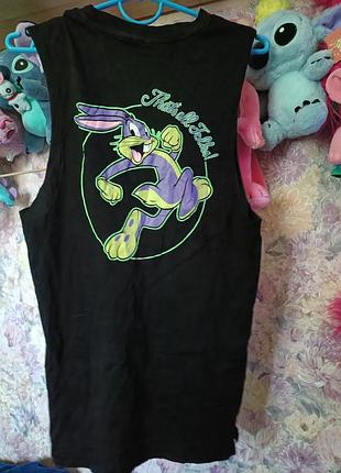 Looney tunes майка туника бакс банни