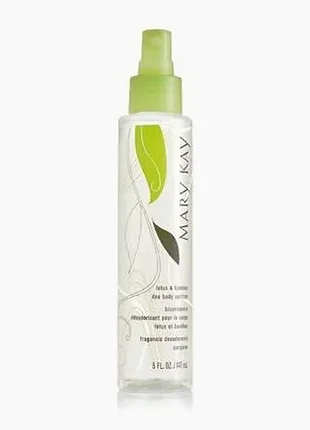 Деоколон-спрей для тіла mary kay «лотос і бамбук» 147 мл — свіжий ароматний спрей