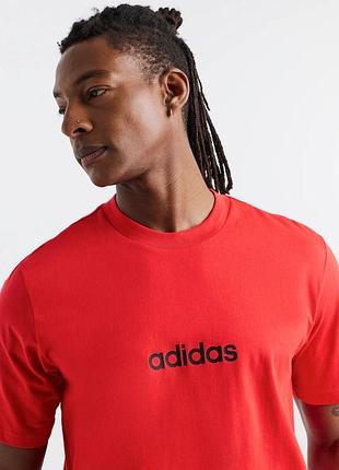 Чоловіча футболка adidas essentials linear single jersey tee
