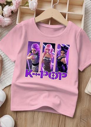 Трикотажна футболка k-pop
