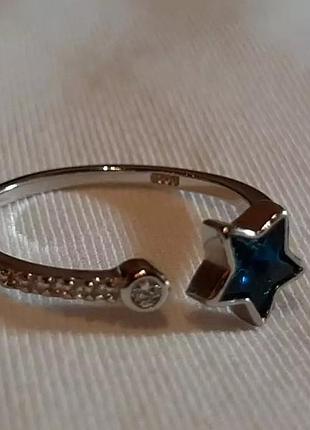 Кільце срібло 2