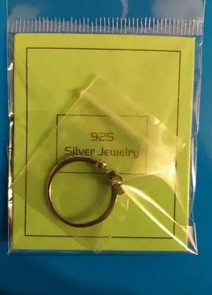 Кільце срібло 3