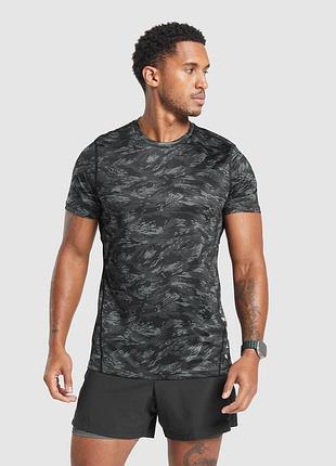 Чоловіча футболка gymshark camo