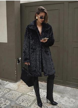 Шуба zara оверсайз