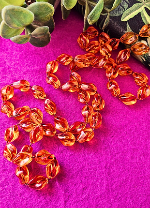 Колье sarah coventry holiday beads, 1975 год, винтаж