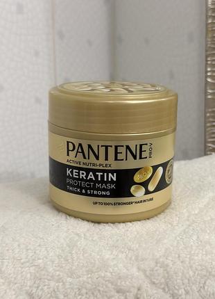 Інтенсивна маска для волосся з кератином pantene pro-v thick&strong