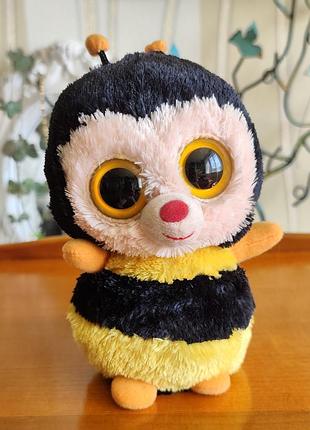Мягкая игрушка пчелка заззи / ty beanie boos zazzy (оригинал)