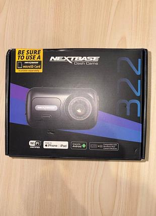 Автомобильный видеорегистратор nextbase 322gw