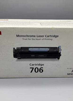 Картридж canon cartridge 706 для i-sensys mf6500(mf6530, mf6540, mf6550, mf6560, mf6580) series оригінал