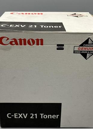 Тонер canon c-exv21 black / bk - новый, оригинал, упакованный