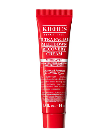 Восстанавливающий крем для всех типов кожи kiehl`s ultra facial meltdown recovery cream, 14 мл