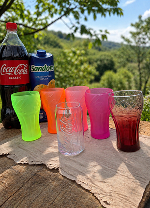 Стаканчики кока кола (coca cola) стаканы.
