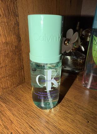 Спрей для тіла та волосся calvin klein. 100ml