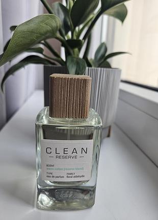 Парфумована вода унісекс clean warm cotton reserve blend 100ml