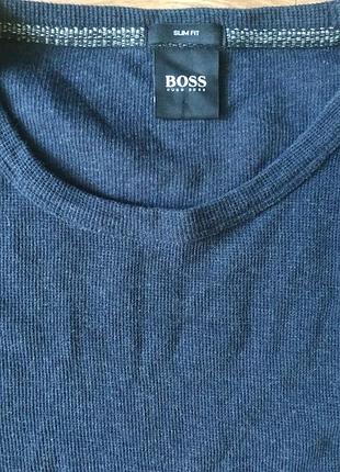 Лонгслив hugo boss хлопок р. l