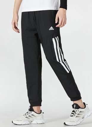 Нейлоновые спортивные штаны, брюки adidas future icons 3-stripes woven pants