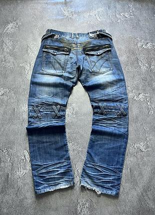 Vintage винтажные джинсы tokyo jeans токио джинс big logo y2k size 34/32