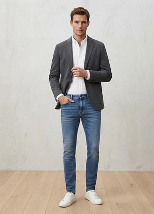 Джинси чоловічі zara, сині розмір 38
