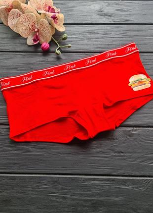 Трусики шортиками виктория сикрет victorias secret