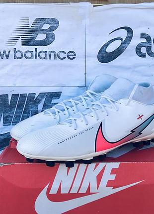 Бутсы nike mercurial superfly 7 academy ag копы adidas
