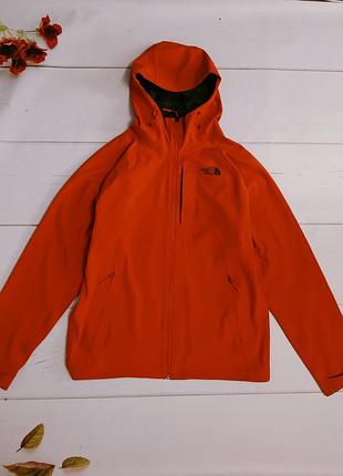 Червона мембранна куртка вітровка чоловіча the north face apex flex gore tex (оригінал)