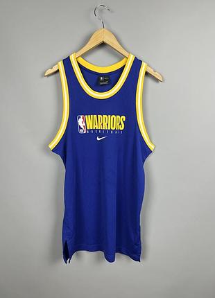 (s-m) nike warriors basketball nba чоловіча майка оригінал