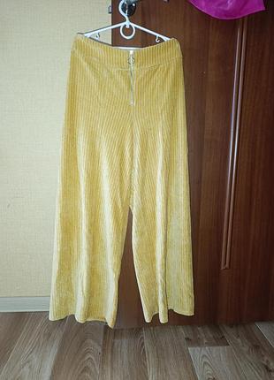 Велветовые кюлоты брюки s/m