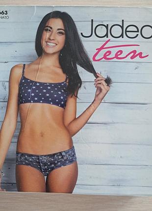 Комплект топік та трусики сліпи підлітковий дівчинка slip top jadea teen