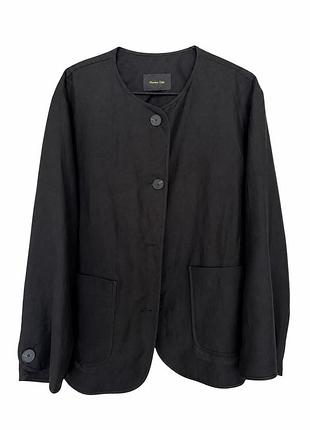 Лляний жакет massimo dutti, розмір s
