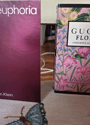 Gucci flora calvin klein euphoria