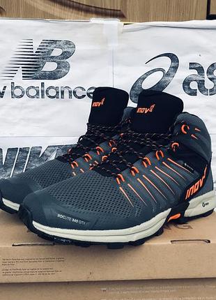 Ботинки трекинговые inov-8 roclite g 345 gtx gore-tex кроссовки salomon