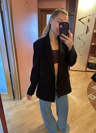 Жакет жіночий zara s на підкладці з плечиками