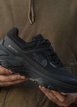 Термо кроссовки the north face gore-tex black