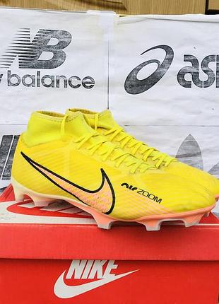 Бутсы nike air zoom mercurial superfly 9 academy mg копы adidas