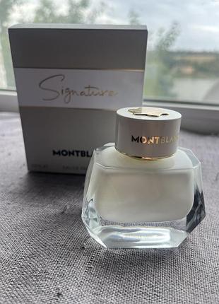 Парфум оригінал montblanc signature